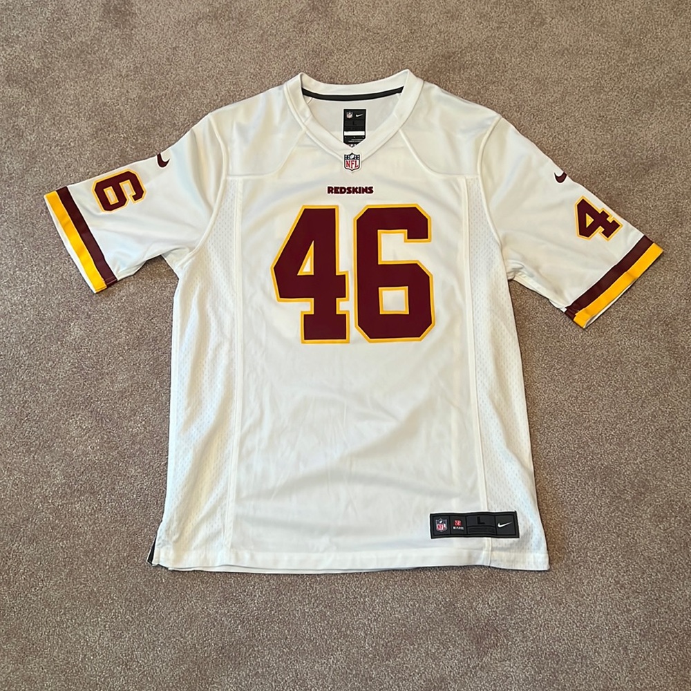 Nike Washington Redskins R Words Alfred Morris Jersey Large Away White
